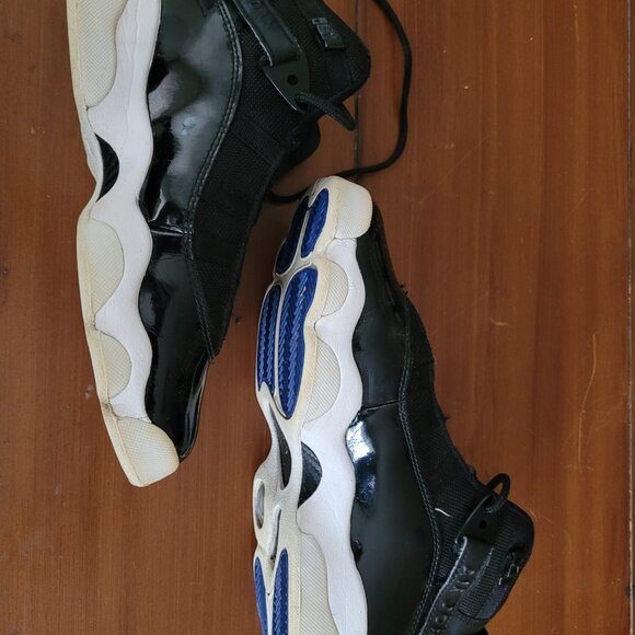 Air Jordan 6 Rings Black/Blue Size 6.5Y - Picture 5 of 5